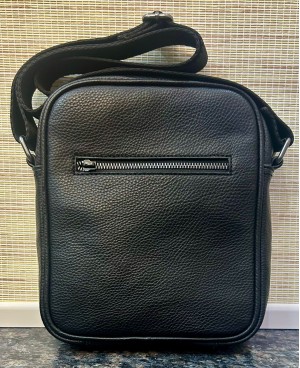Black Compact Crossbody Sling Bag